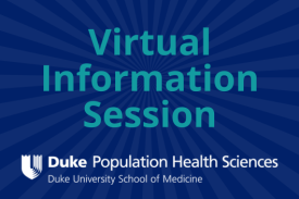 Population Health Virtual Information Session